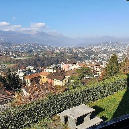 Casetta Accogliente Con Vista Sopra Lugano Paradiso Exterior foto
